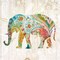 Boho Paisley Elephant II Poster Print by Danhui Nai - Item # VARPDX23981